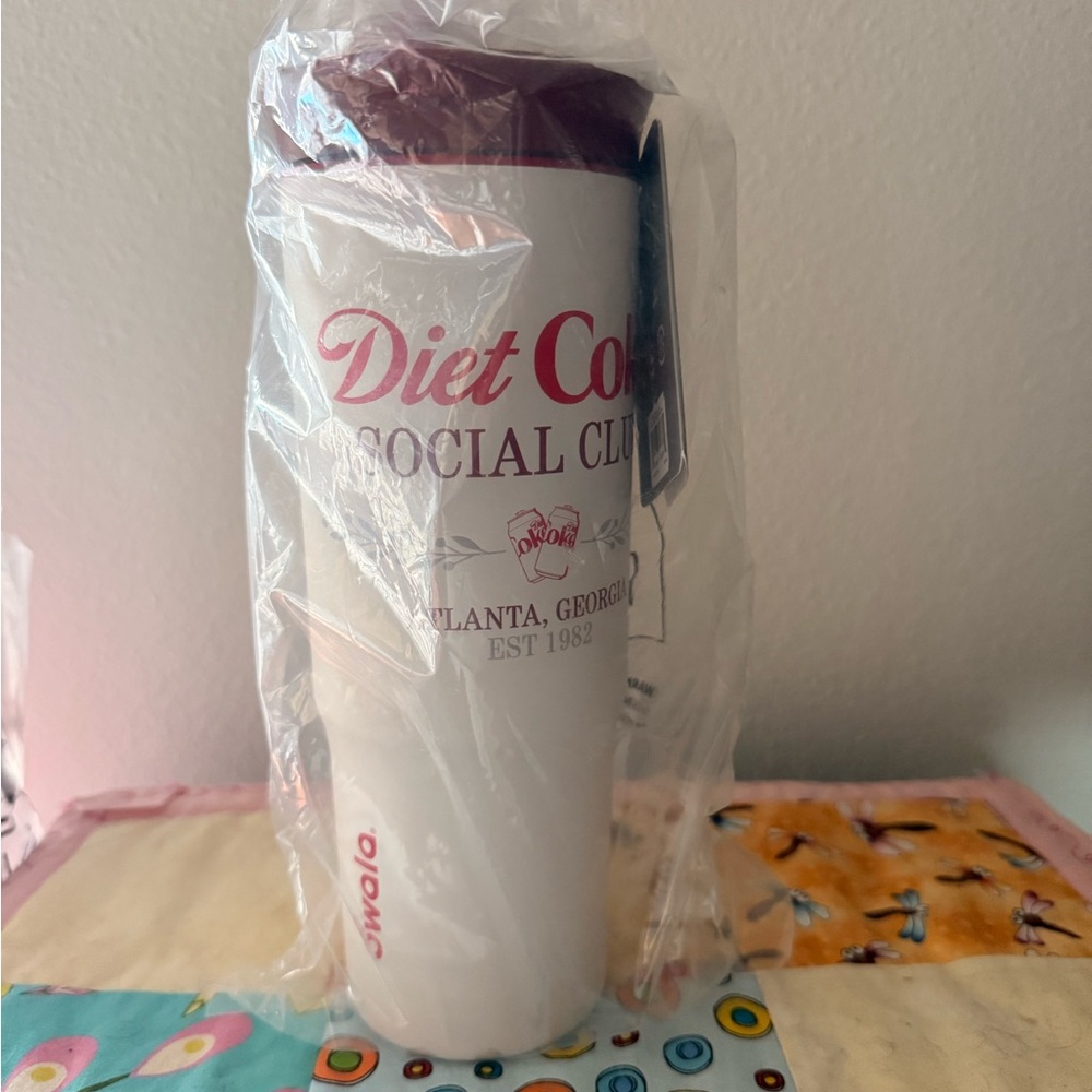 Diet Coke Social Club White Tumbler